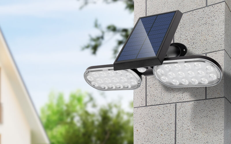 Motion Sensor Outdoor Solar Spot Light