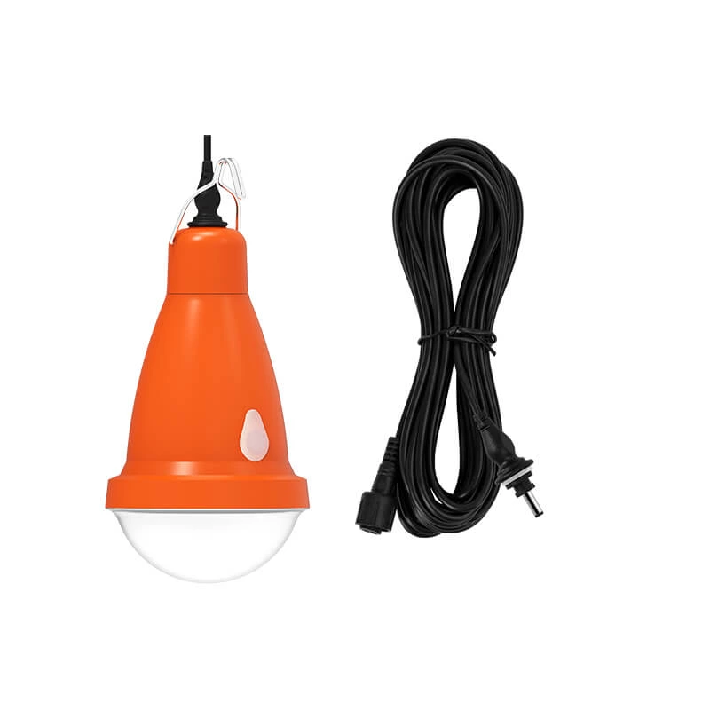 Système d'éclairage solaire domestique multifonctions Ipx4 avec 4 ampoules LED