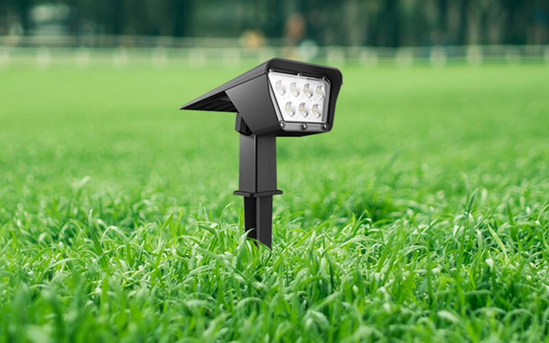 Waterproof Wall And Ground Mounted Pathway Led Solar Spot Light