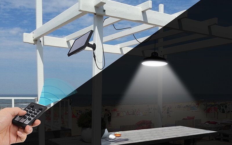 Stainless Steels Outdoor Waterproof Ipx4 Solar Pendant Light For Garden