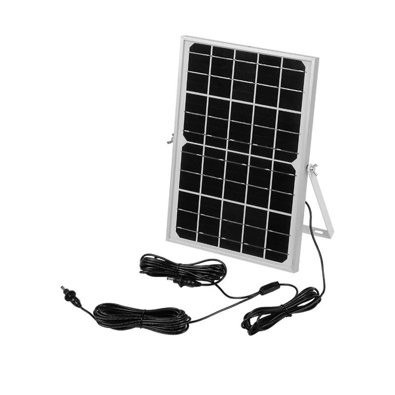 Lumière de camping solaire rechargeable de secours d'intérieur extérieur avec 2 ampoules