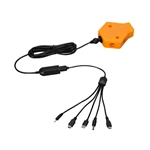 Lumière solaire de secours de conception spéciale extérieure d'abs rechargeable avec l'ampoule