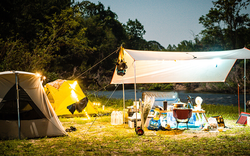 Bán nóng Hệ thống chiếu sáng gia đình năng lượng mặt trời cắm trại ngoài trời Ipx4