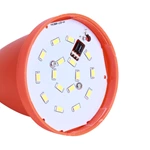 Bombillas LED solares ABS recargables portátiles para exteriores para acampar