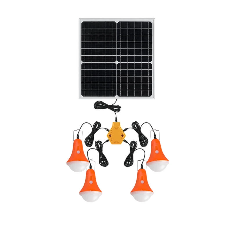 Lumière solaire de secours de conception spéciale extérieure d'abs rechargeable avec l'ampoule