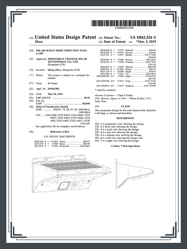 Product Patents
