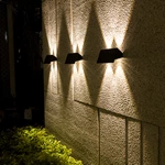 Up Down Solar Wall Light