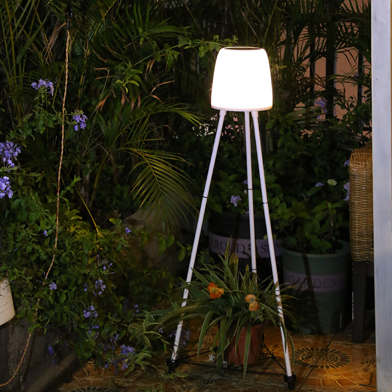 Новый дизайн, складной водонепроницаемый садовый пол, креативный светильник на солнечной подставке для растений