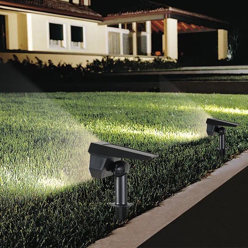 New 24led Ipx4 Outdoor Waterproof Abs Pathway Garden Solar Spot Light