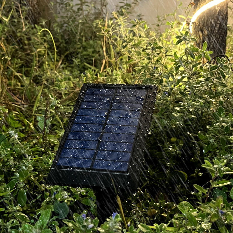 Vonkajšie vodotesné LED záhradné dekorácie Flexibilné solárne LED pásové svetlo