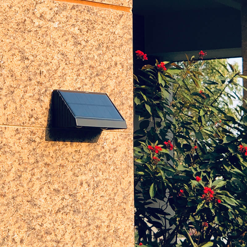 Small Outdoor Solar LED Wall Lights