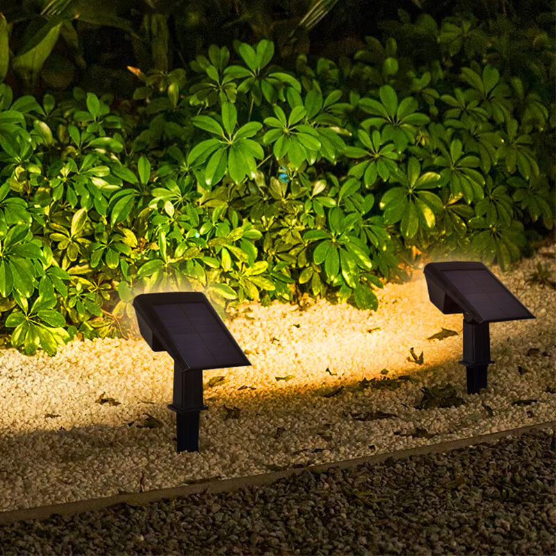 Ipx5 Waterproof Wall And Ground Mounted Pathway Led Solar Spot Light