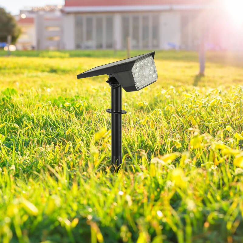 Adjustable Waterproof solar light outdoor garden spotlight led