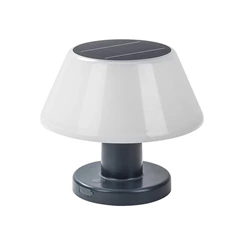 Type-c Rechargeable Led Solar Table Lamp For Indoor And Outdoor