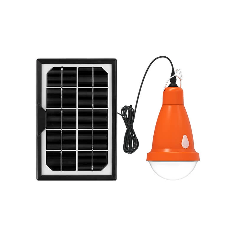 Produit breveté, éclairage domestique extérieur, ampoule solaire Led rechargeable