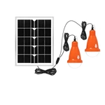 Bombillas LED solares ABS recargables portátiles para exteriores para acampar