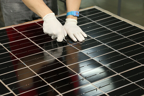 Solar Panel Cutting