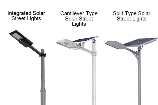 Types of solar street lights