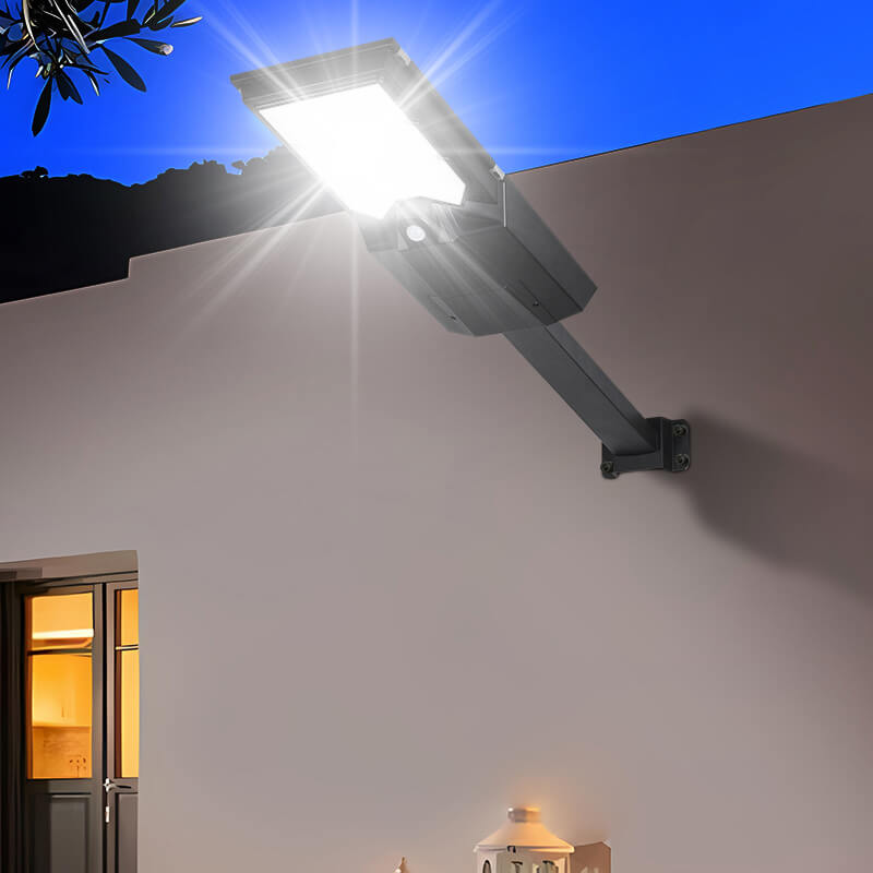 Lampione solare a LED tutto in uno con sensore di movimento