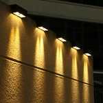 Stylish Design L-Shape Solar Deck Light