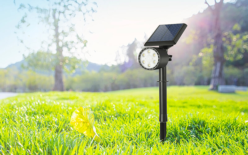 Solar PIR Security Spotlight Outdoor