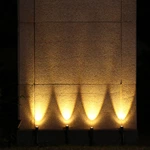 Outdoor Solar Focus Lights With Separate Solar Panel