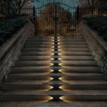 Dual-Side Lighting Solar Step Light