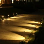 Outdoor Solar Focus Lights With Separate Solar Panel