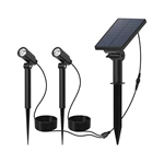 Outdoor IP65 Adjustable Focus Solar Spotlights