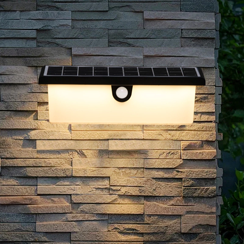 Modern Outdoor Solar Wall Lights