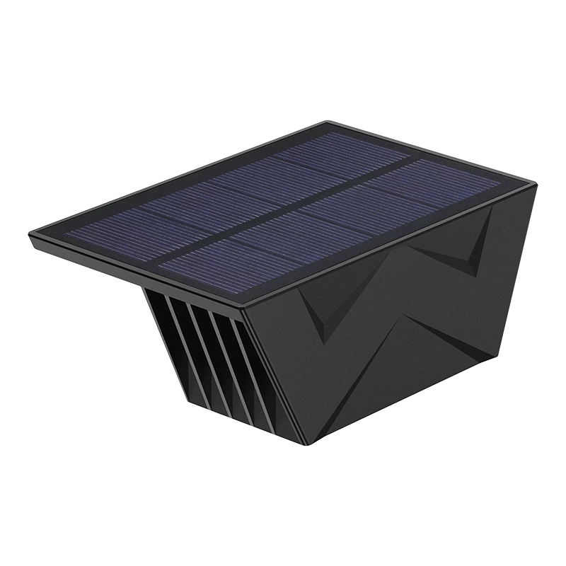 Stylish Design L-Shape Solar Deck Light