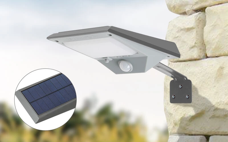 Solar Powered Motion Sensor Security Light