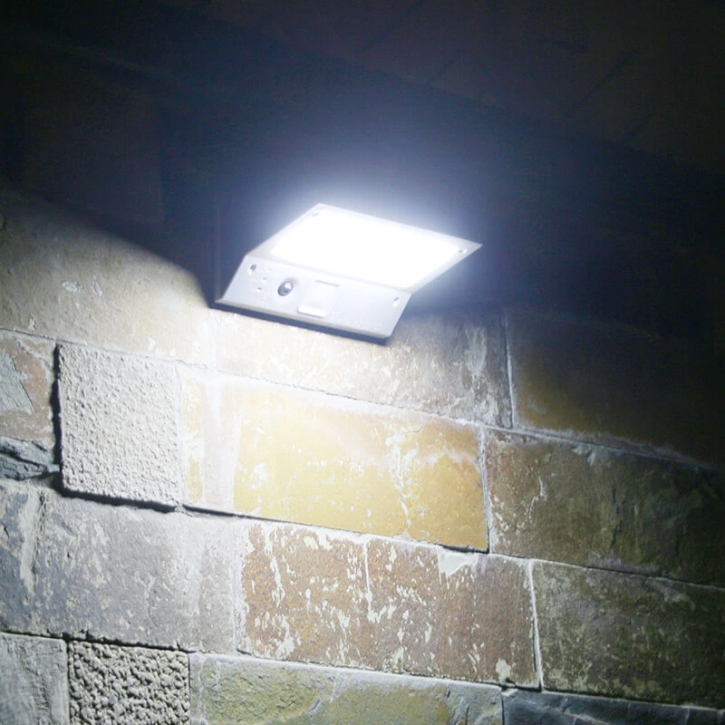 Solar Powered Pir Wall Light