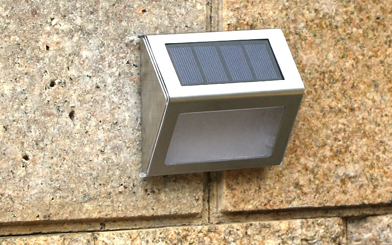 Stainless Steel Outdoor Solar Led Lights For Stairs