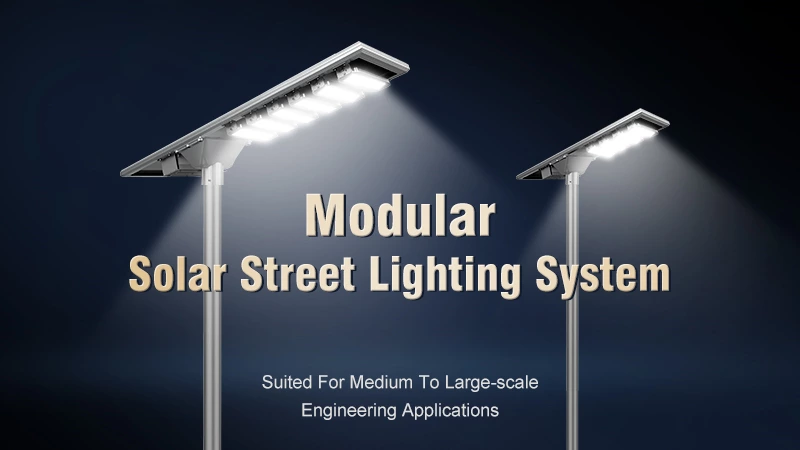 Aluminum LED Integrated Solar Street Light