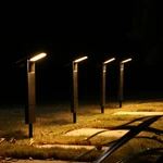 Adjustable Outdoor LED Solar Powered Landscaping Light