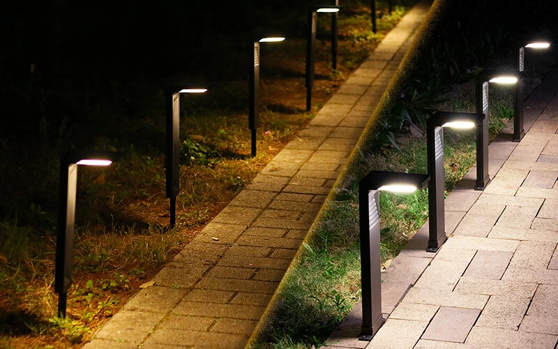 Solar LED Pathway Lights Outdoor Garden Lawn Landscape