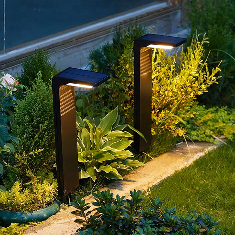 Solar LED Pathway Lights Outdoor Garden Lawn Landscape