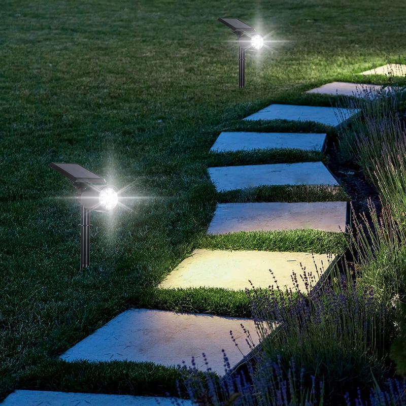 Outdoor Security Solar Powered Sensor Spotlights