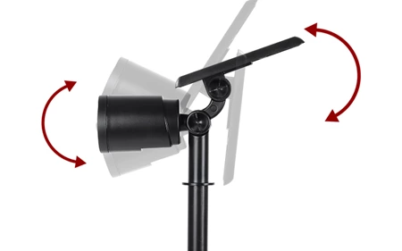 Waterproof Outdoor Security Solar Powered Sensor Spotlights