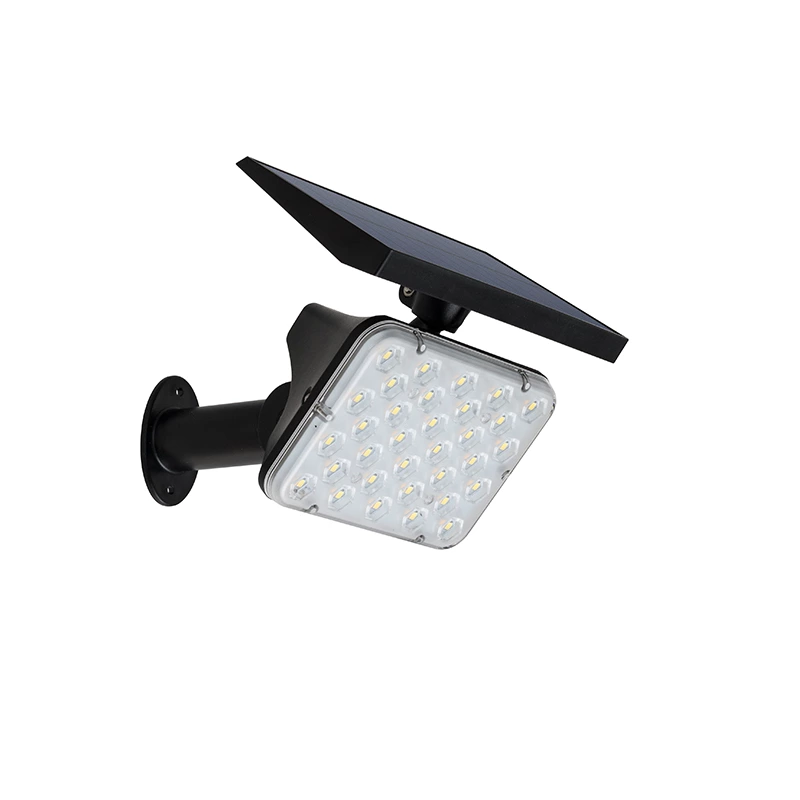 64 LED Outdoor Solar Powered Yard Spotlights with White/Warm Lighting