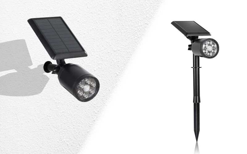 Outdoor Security Solar Powered Sensor Spotlights