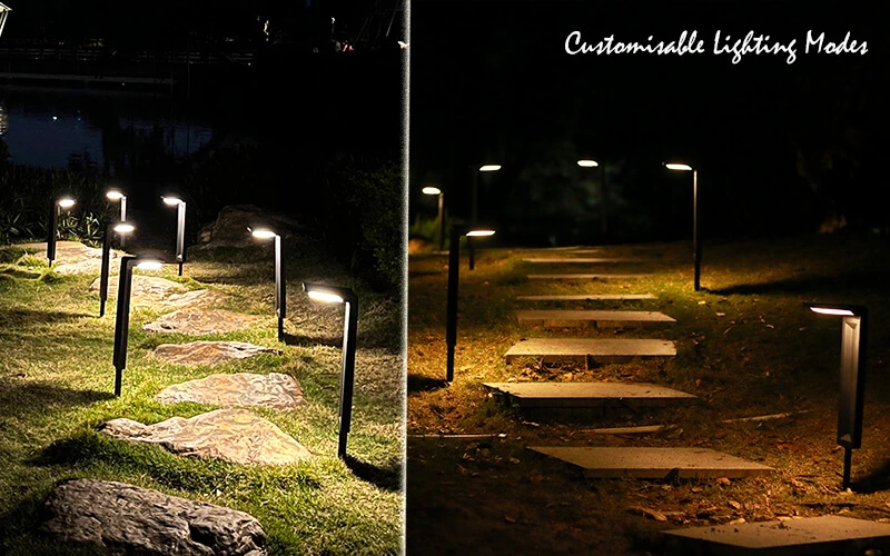 Solar LED Pathway Lights Outdoor Garden Lawn Landscape