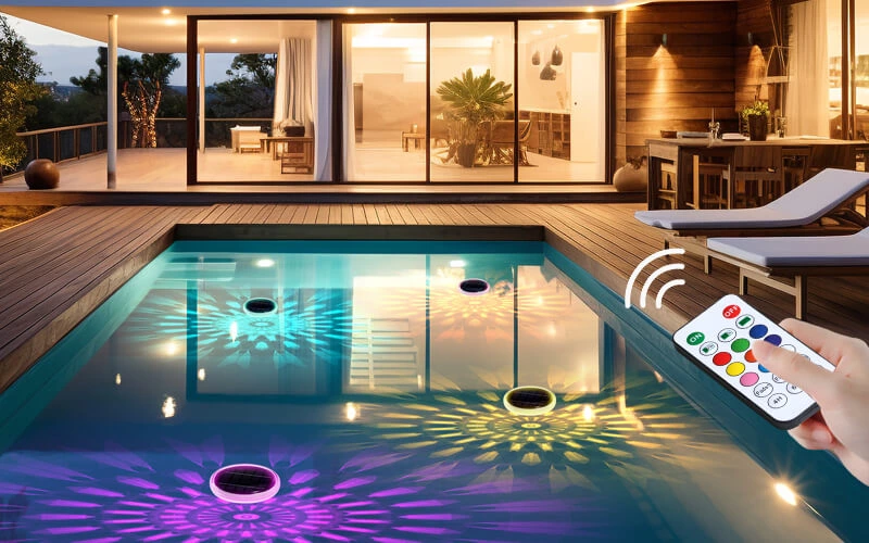 Multicolour Floating Led Solar Swimming Pool Lights
