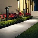 Outdoor Solar Bollard Pathway Lights With Motion Sensor