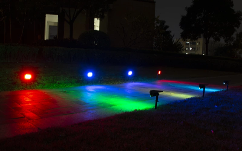 Landscape Pathway Garden Exterior Solar Spotlights